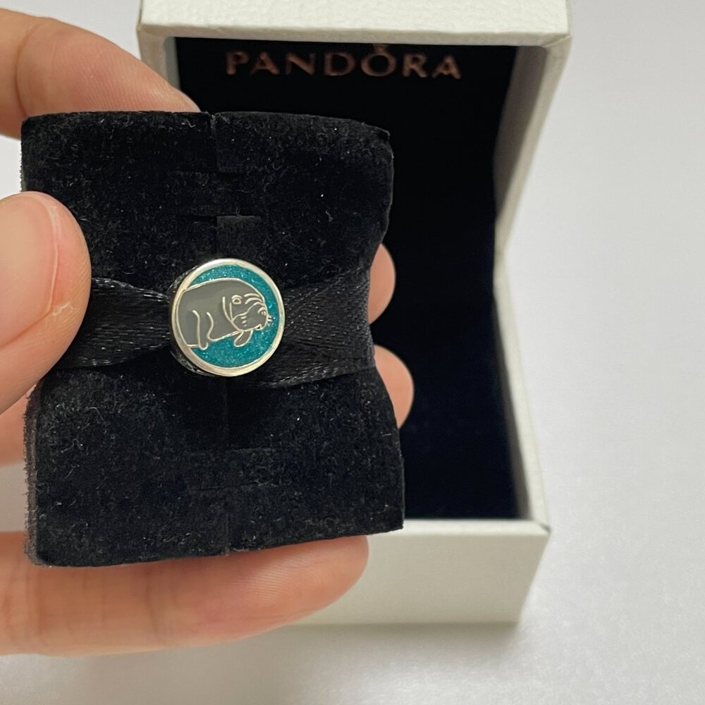 Pandora Florida Manatee Exclusive Charm Jewelry Bracelet